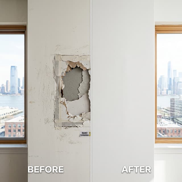 Drywall Repair in Jersey City