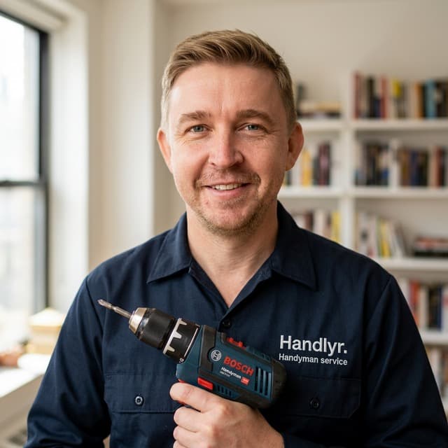 Professional handyman in NYC apartment